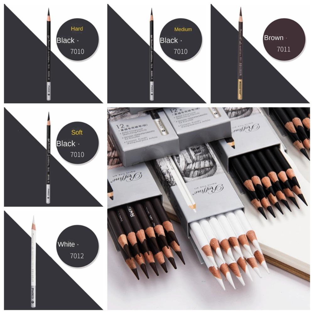 

Artist Charcoal Pen Sketch Pencil Sketching Black White Color Pencils Beginner Art black-hrad-2