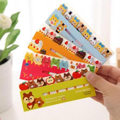 120Pages Cute Post-It Note Marker Memo Bookmark Index Tab Sticky Note Stationery