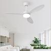 42/52-Inch Three-Blade Large Ceiling Fan Light for Bedroom, Dining, and Living Room