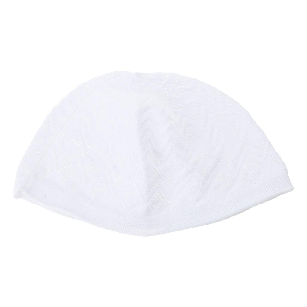 Breathable Knit Stretchy Skull Caps Kufi Hats for Men Helmet Liner Muslims Ramadans Gifts Eid Gifts Muslims Prayer Hat