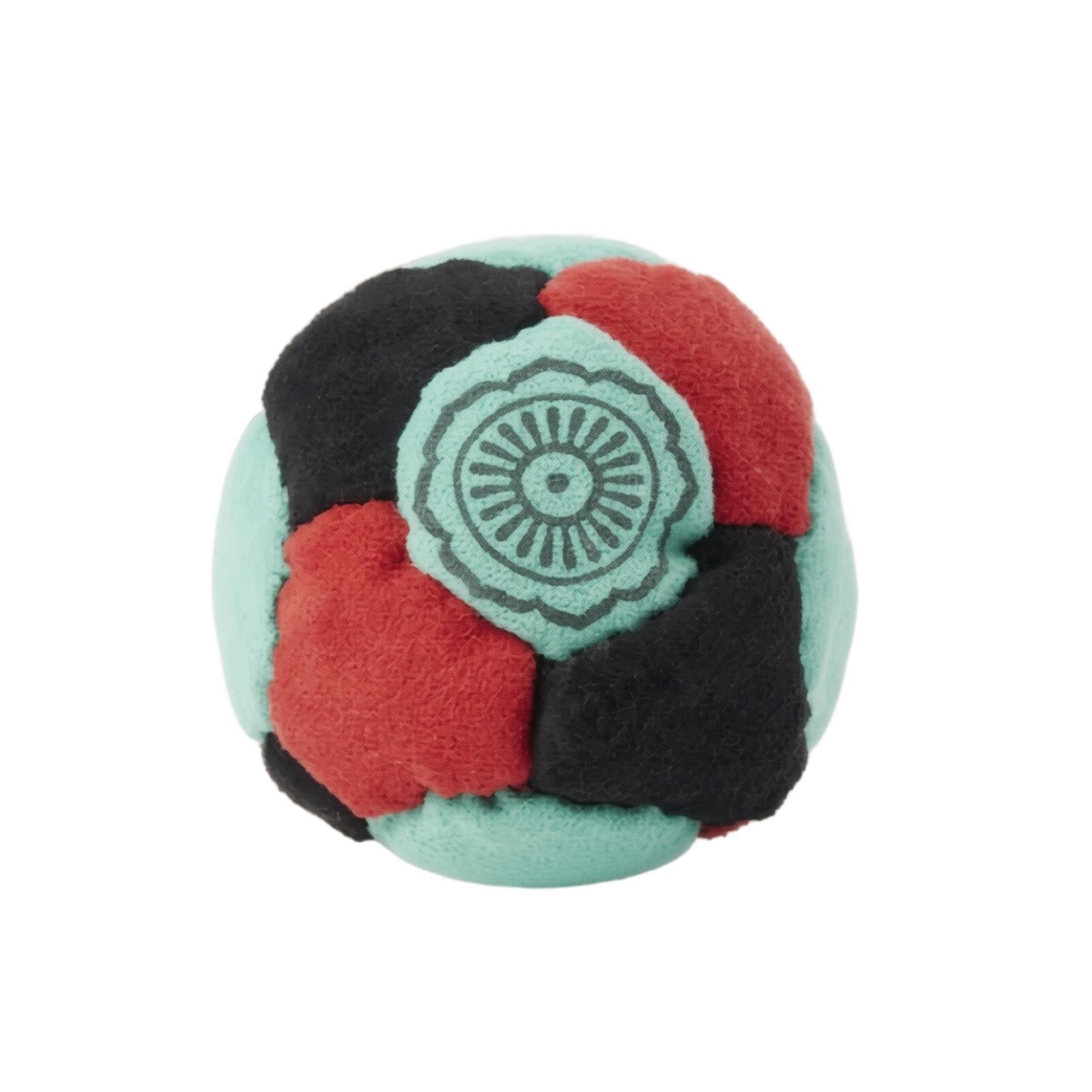 

Soft Fabric Hacky Sack Footbag for Beginners Filled with Sand for Freestyle Play and Skill Development Outdoor Indoor Use One Size