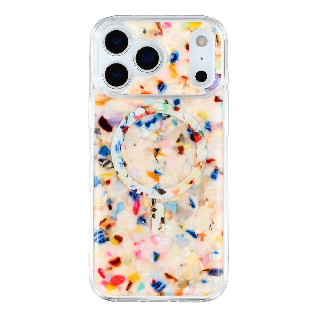 JAUCASE For iPhone 17 Pro Case Compatible with MagSafe Shell Design TPU+PC Phone Cover