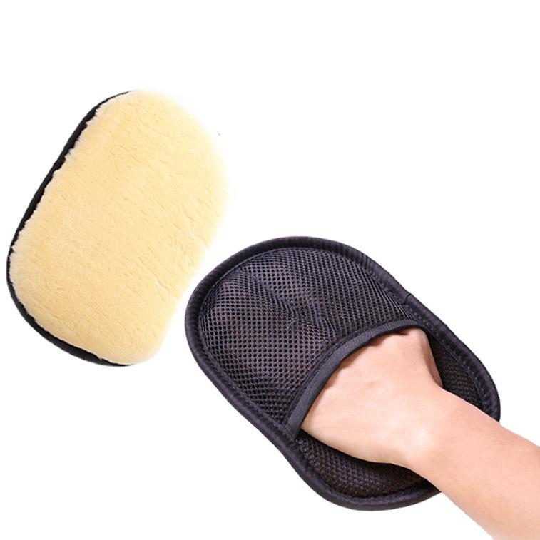 Car Wash Cashmere Wool Gloves - Cleaning & Decontamination Tool for Waxing and Car Care