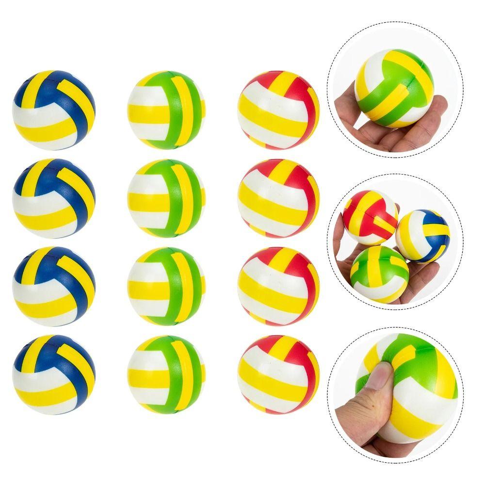 3 Pcs Volleyball Tennis Volleyball Kids Mini Toys Jump Ball Outdoor Sports Toys  Boy Kids Gift