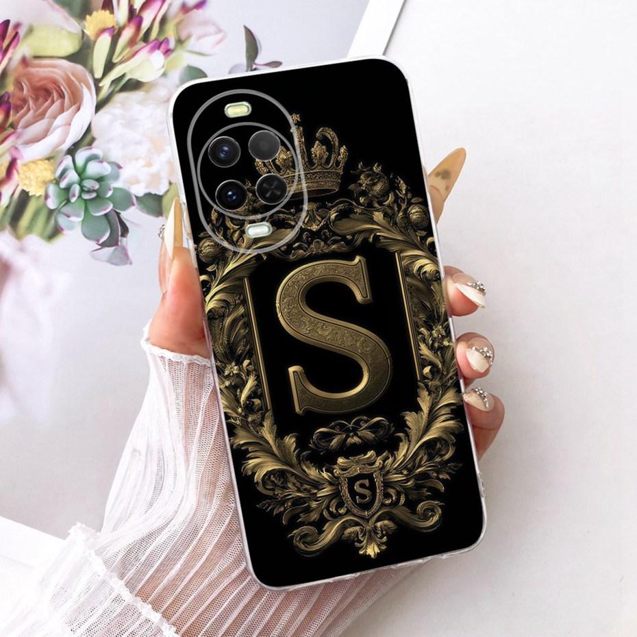 2026 Fashion Crown Letter Case For Huawei Nova 15 / Nova15 Pro / Nova 15 Ultra 5G Soft Silicone TPU Back Covers Phone Cases