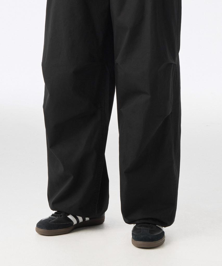 MUSINSA STANDARD WOMAN Women'S Cotton Parachute Pants [Black]