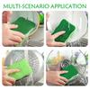 Natural Wood Pulp Cotton Sponge Wipe Re-Washable Sponge Household Cleaning Pad Kitchen Cleaning Gadgets Descaling Cleaning Rub