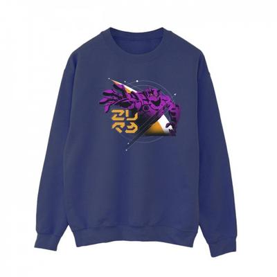 Womens/Ladies Lightyear Zurg Space Circle Sweatshirt