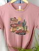 Vintage Road Trip Tee - Retro Diner Graphic, Unisex Shirt, Travel Lovers Gift, Nostalgic Apparel, Summer Vacation Wear, Adventure T-Shirt