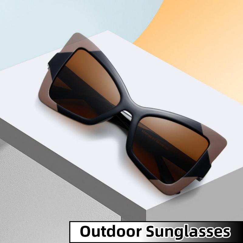Butterfly Shaped Sunglasses Fashion Oversize Gradient Shades Eyewear Unisex Individual Design Sense Outdoor Uv400 Eyeglasses