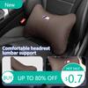 Nuevo Cojín Cervical de Espuma con Memoria para Reposacabezas de Asiento de Coche de Cuero Confort Interior de Automóvil Para BMW M X1 X3 X5 F30 F10 E90 F20 E46 E60 E70