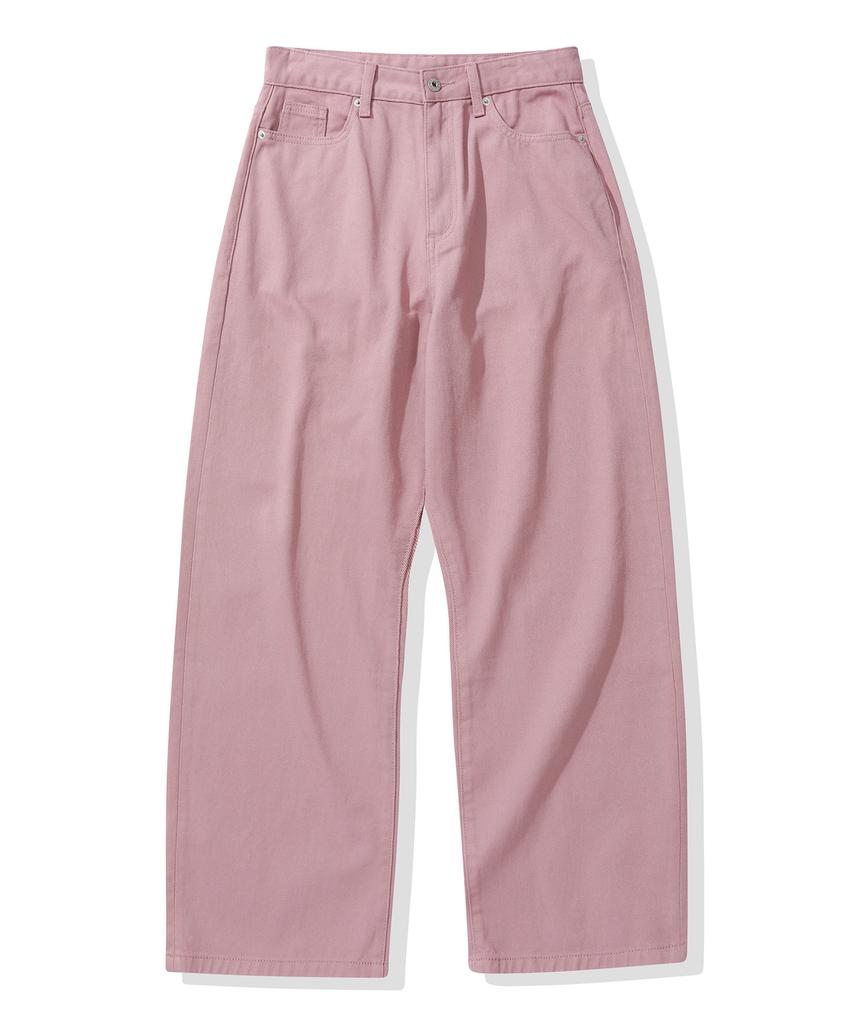 CGP Wide Washed Cotton Pants_Indie Pink