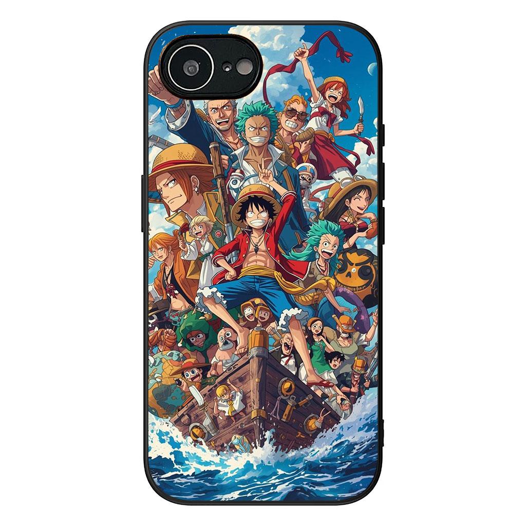 Zoro One Boa Hancock Pieces Luffy Phone Cover for Apple iPhone 17 16 11 Pro XS Max XR 6 7 8 Plus 16E SE 2020 Air 5 SE2 Case