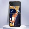 Mashle Magic And Muscles For Samsung Galaxy Z Flip 5 4 3 5G Phone Case Black Hard Cover ZFlip 5 4 3 Luxury Shockproof Bumper Coq