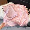 Silk Scarf 70 Imitation Silk Light Luxury Versatile Spring And Summer High-End Printing Women'S Professional Scarf Scarf