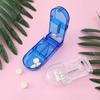 Travel Pill Splitter PP Tablet Divider New Pill Slice Box  Elderly People