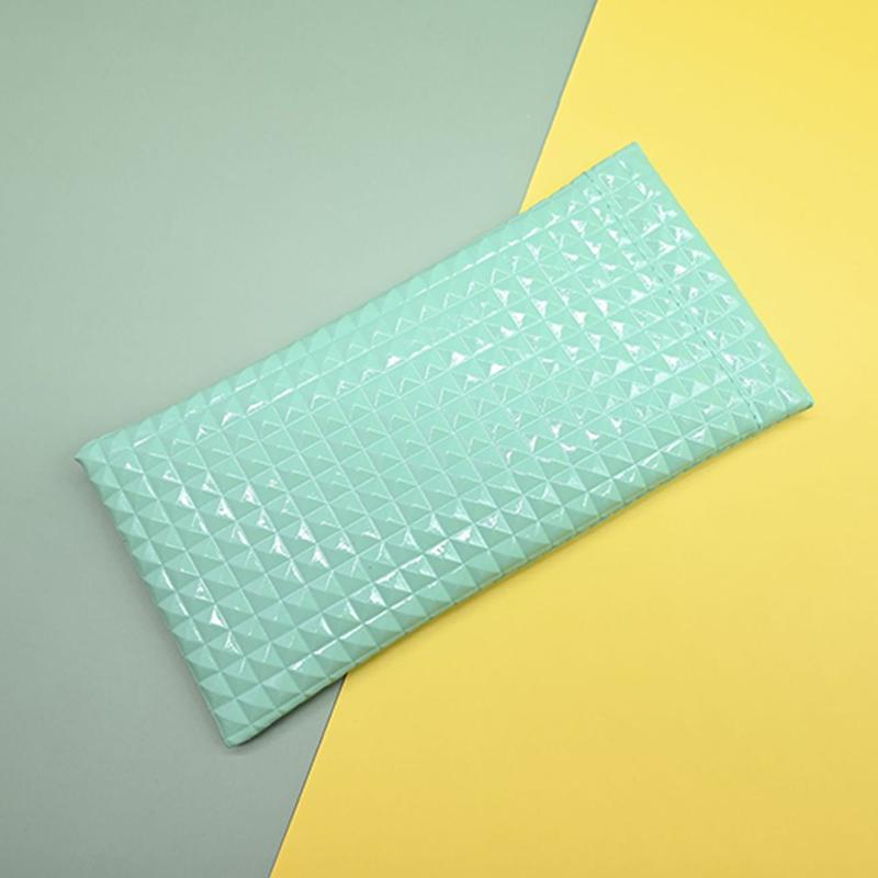Leder Sonnenbrillenetui zum Zusammendrücken Tragbar Feder-Aufbewahrung Brillenetui Halter PU-Leder Sonnenbrillen Brillen Tasche Leseetui