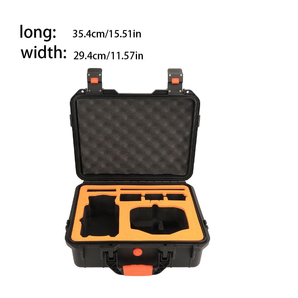 Drone Battery Safety Box Large Capacity Joystick Storage Carrier Waterproof Propeller Protective Case Carrying