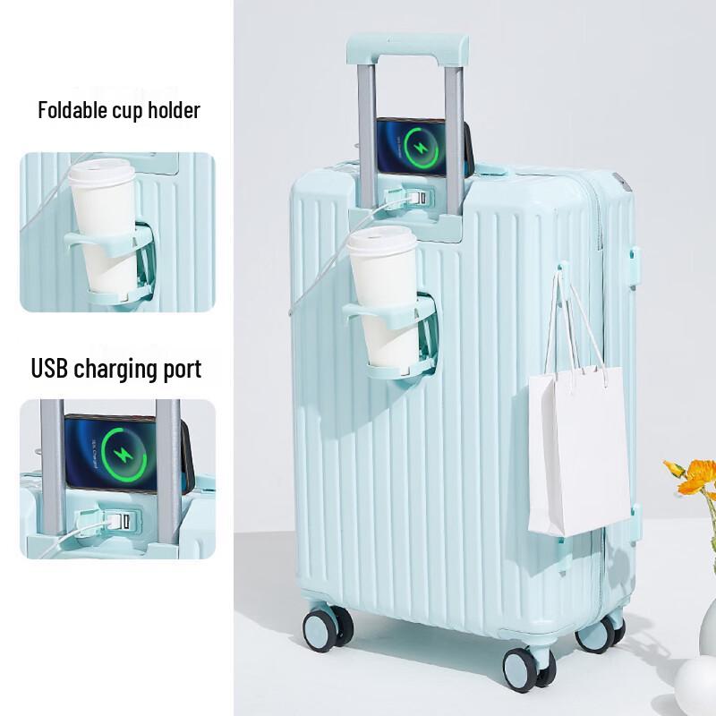 KarLot Rechargeable Travel Suitcase 20 inch