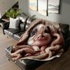 Coperta Carina Maialino per Notti Accoglienti, Coperta Plaid Calda e Confortevole per Divano Letto Divano Viaggio in Campeggio, il Miglior Regalo.