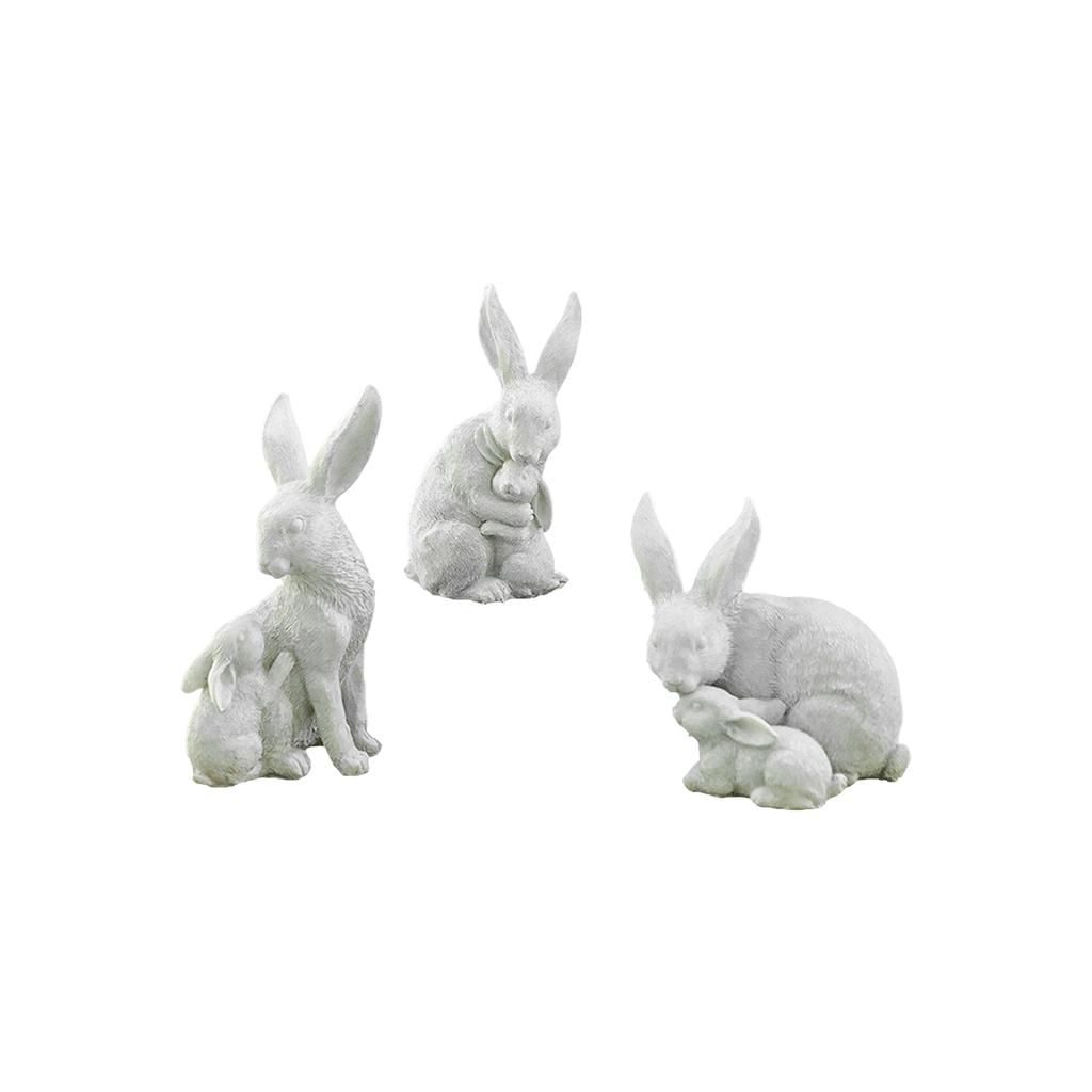 Harz Osterhase Simulation Tier Skulptur Ornament Retro Märchen Geschenk