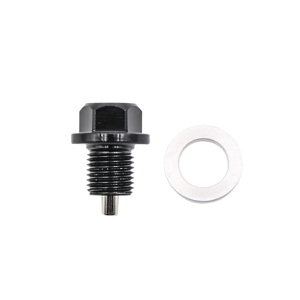 Aluminum Magnetic Oil Drain Plugs Magnetic Sump Nut Screw Engine Drain Nut Bolt  Universal Car