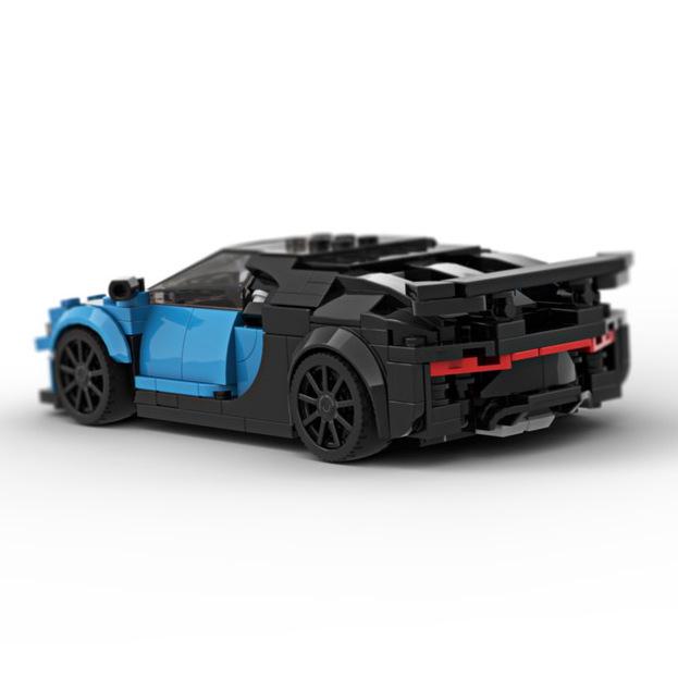 In Stock: 142003 Chiron MOC Building Blocks, 8-Stud Supercar Compatible with Lego.