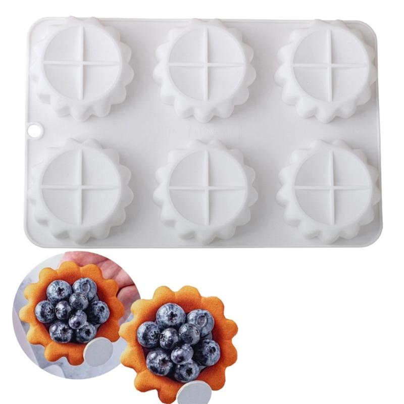 Multipurpose Silicone Dessert Molds Round Eggs Tarts Pan Ideal For Creative Baking Projects And Family Activity Dishwasher Safe