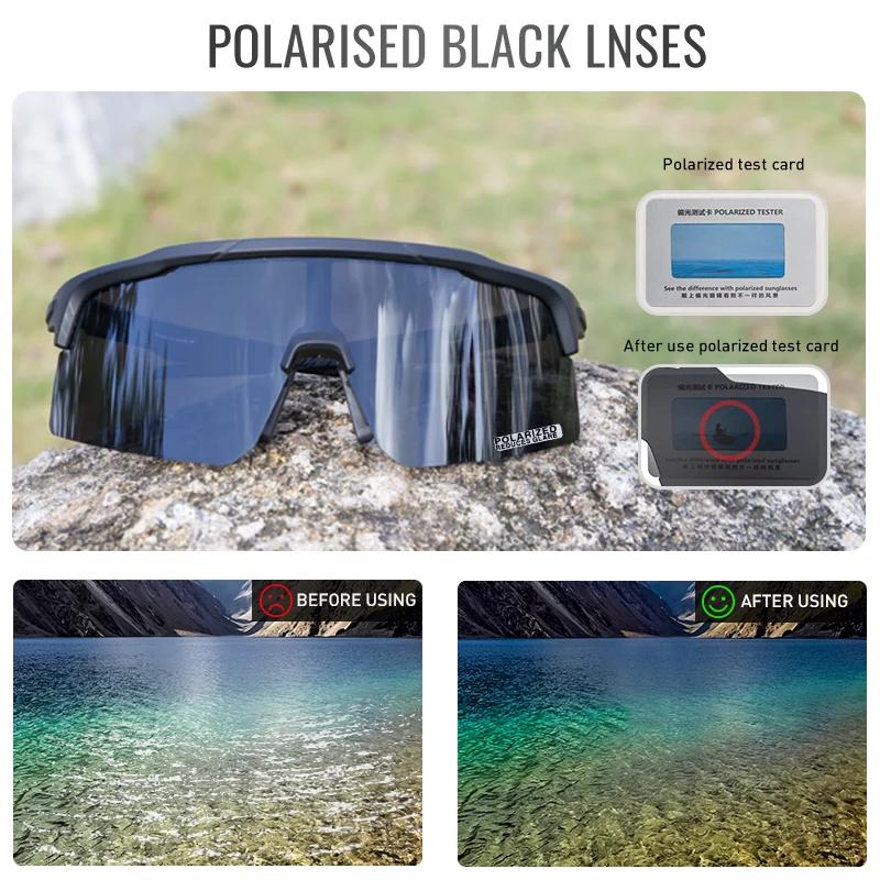Cycling Sunglasses Pochromic Cycling Glasses Man UV400 Bicycle Eyewear MTB Eyepieces Outdoor Polarized Bike Goggles