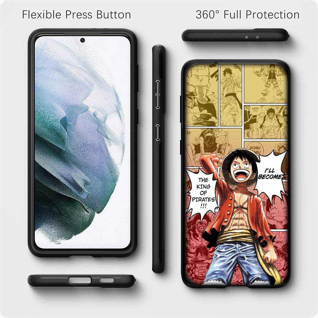 for Samsung Galaxy S25 S24 S23 iPhone 17 16 15 Xiaomi Redmi Note 14 13 12 Plus Pro Max A37 A57 Case Nico Robin One Piece Cute Luffy OPPO Huawei Cover