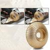 2Pcs 100mm & 3.3'' Carbide Wood Sanding Carving Shaping Disc for Angle Grinder Grinding Wheel