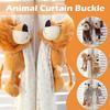 1pcs Room Jungle Tieback Forest Tie Backs Animals Curtain Holder Hooks Children Straps
