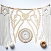 Openwork Wooden Wings 10cm from Plywood Base for Macrame Wreath Decorations