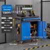 Compact Mobile Tool Cart: Multifunctional Storage Cabinet & Trolley for Workshop