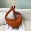 Niche Casual Men's and Women's Nylon Dumpling Bag Student Shoulder Bag Versatile Fashion New Trendy Leisure Bag