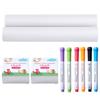 Easel Accessory Set, 32 PCS Kid's Art Easel Painting Kit Including Chalks, Dry-Erase Markers & Paper Rolls