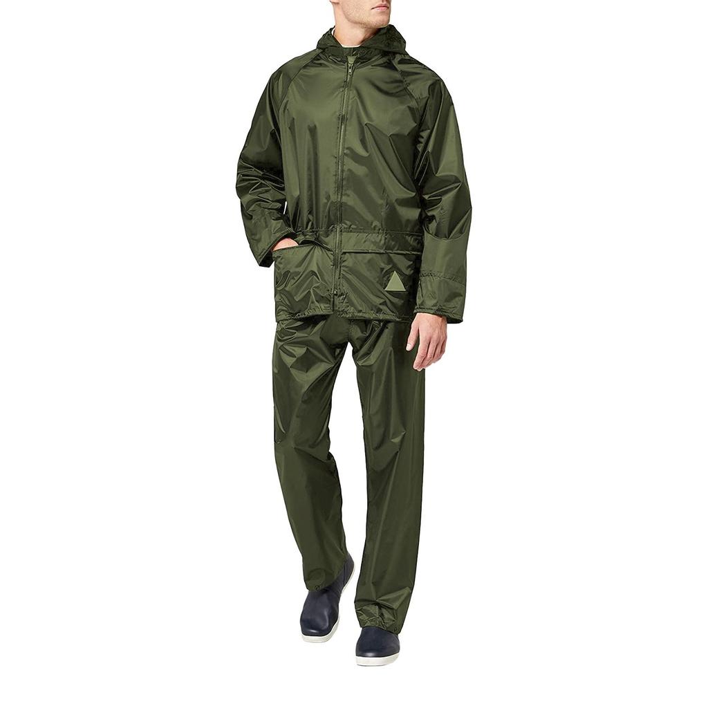 Result Mens Heavyweight Waterproof Rain Suit (Jacket & Trouser Suit)