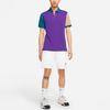 Nike Polo Shirts Men's Multicolor Polo Collar Moderate Straight Fit CV2481-547