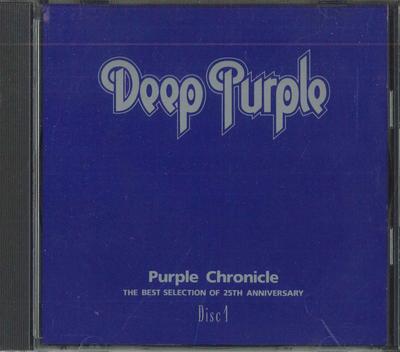 CD DEEP PURPLE - Purple Chronicles 1 WPCP5520 WARNER BROS 1993 Japan Rock Used