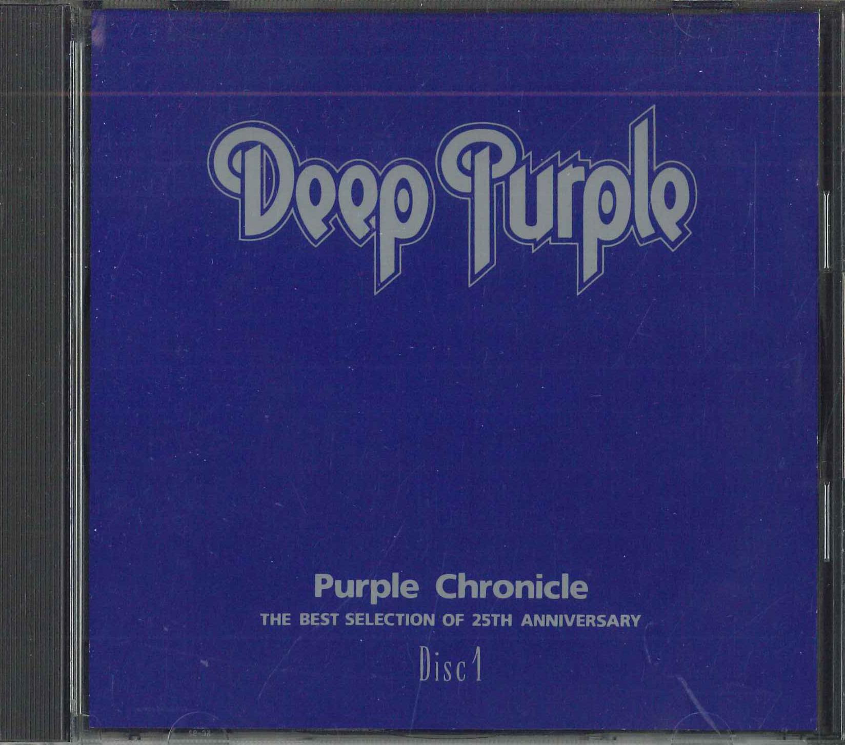 

CD DEEP PURPLE - Purple Chronicles 1 WPCP5520 WARNER BROS 1993 Japan Rock Used