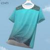 Sportliches Freizeit-Jersey für Herren, Dry-Fit-Shirt, für Outdoor-Laufen, Radfahren, Kurzarm, Atmungsaktiv, Fitnessstudio-Kleidung, Rundhals-T-Shirt