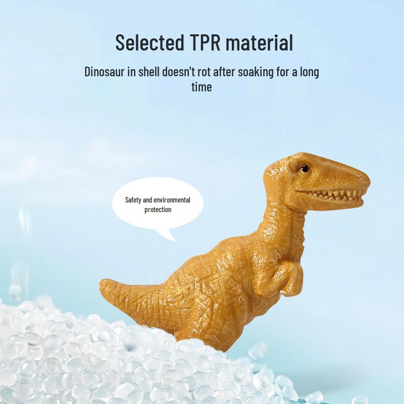 Golden Dinosaur Egg Expanding Toy - Soakable Hatching Gift for Boys & Girls