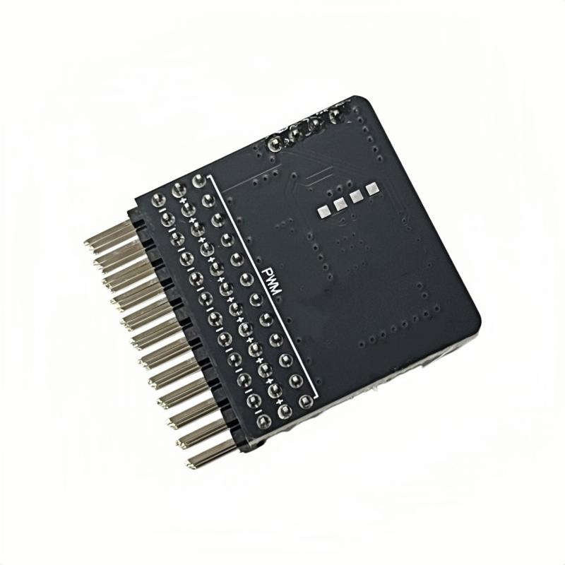1Pcs 12CH CRSF ELRS PWM Adapter Board 12 PWM Outputs 5V BEC Durable for FPV Long Range Drone RC Model Modification