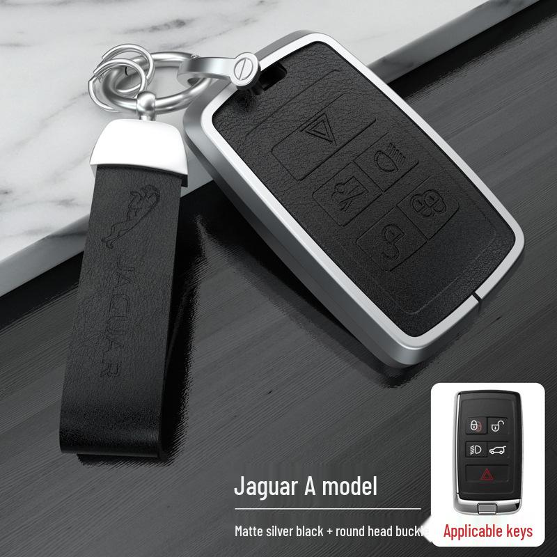 Jaguar Schlüsselhülle für 2022-2024 XEL/XFL/FPACE/XF/EPACE/XE Metallschale
