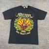 Vintage 2006 Carlos Santana All-That-I-Am Concert Tour Shirt Medium 20x26 Black