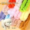 Handmade DIY Pipe Cleaner Puppy Kit: Plush Yarn & Velvet Wool