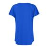 Ladies Color Square Neck Short Sleeve Ruched Breathable Short Sleeve Top