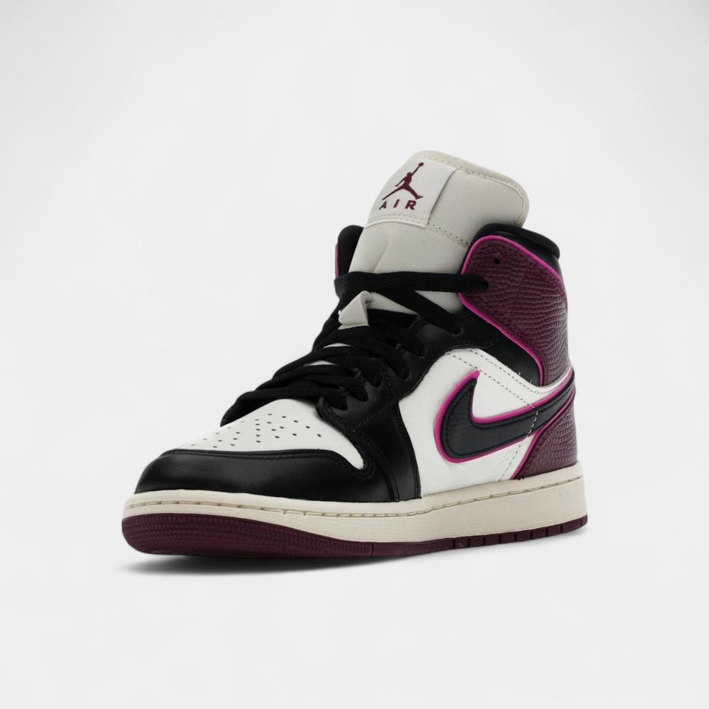 Jordan 1 Mid SE Bordeaux (Women's)