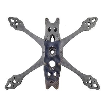 RC-QAV-S-5 X-type Split Carbon Fiber Frame Kit 5Inch 225mm Wheelbase 5mm Arm For FPV  Racing Drones Quadcopter DI