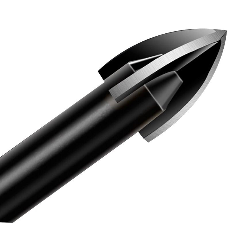 Versatile Triangle Four-Edge Alloy Drill Bit Set